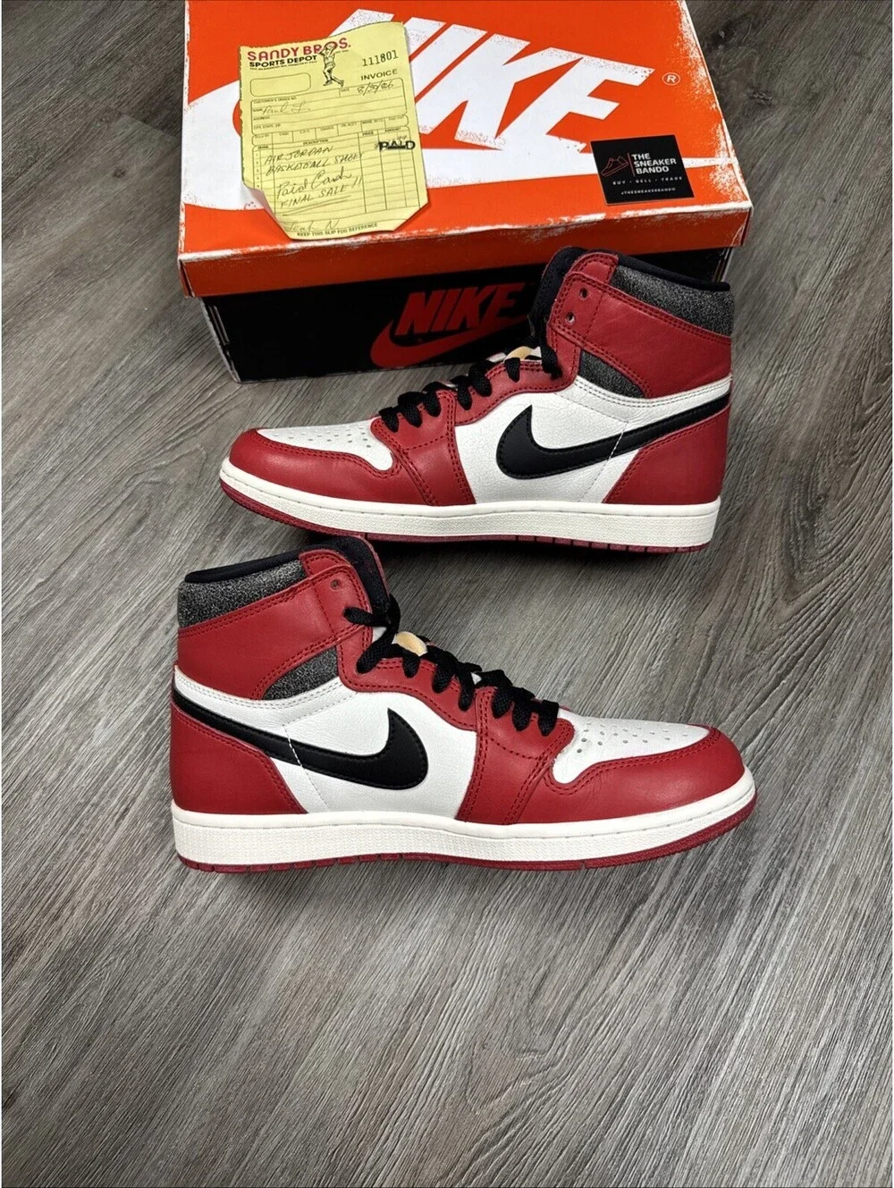 Jordan 1 Retro High OG Chicago Reimagined Lost & Found
